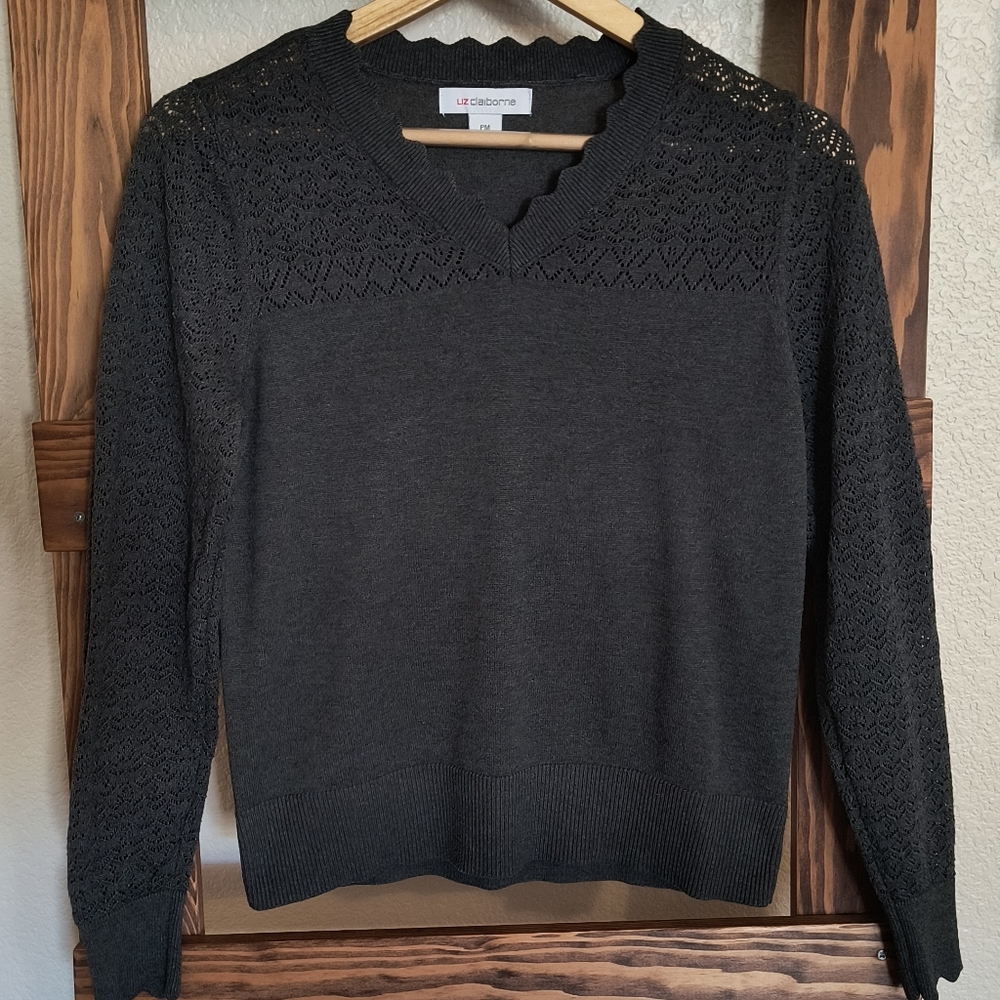 Liz Claiborne Lightweight Sweater Petite S/M